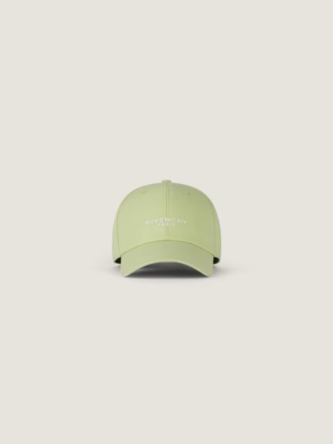 GIVENCHY PARIS EMBROIDERED CAP IN COTTON