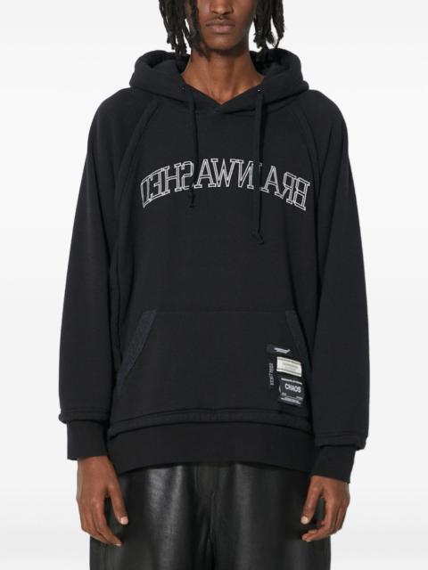 graphic-print hoodie
