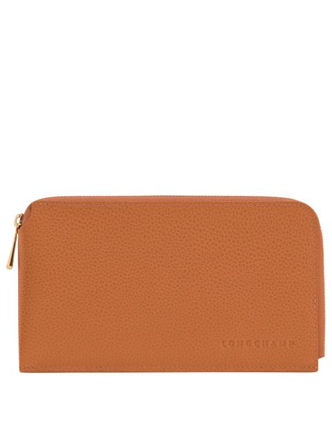 Le Foulonné Pouch Amber - Leather