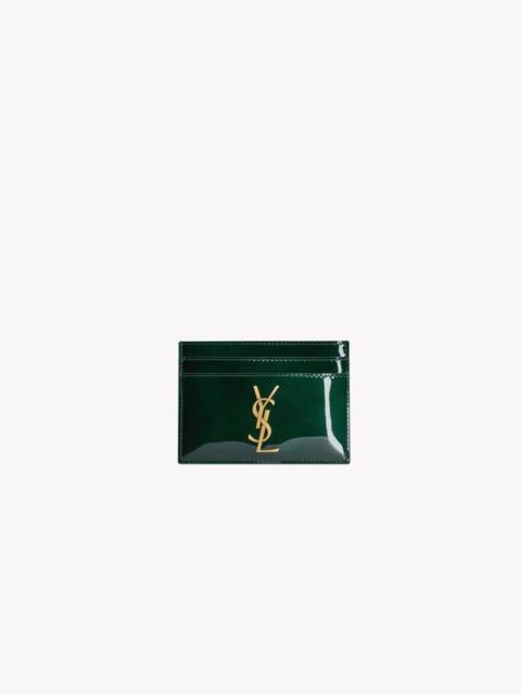 CASSANDRE CARD CASE IN PATENT LEATHER