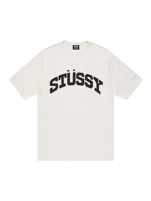 Stussy Block Sport Pigment Dyed Tee 'Natural'