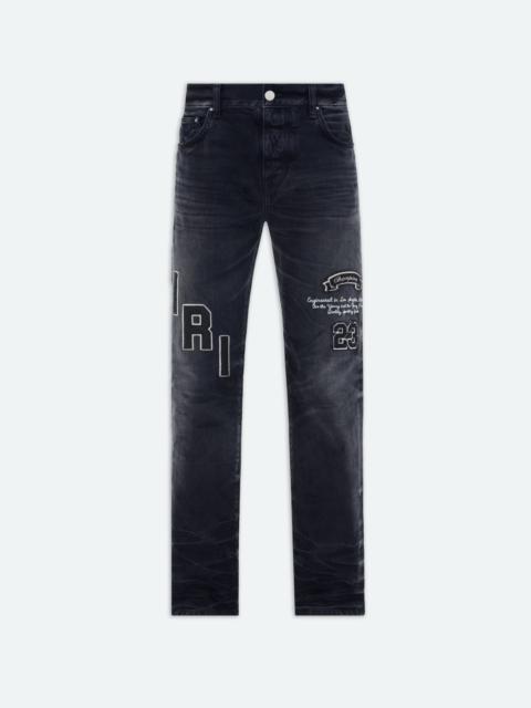 HOCKEY LOGO STRAIGHT JEAN