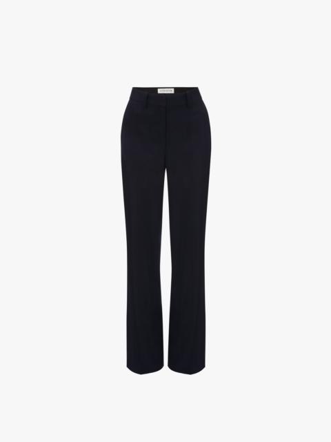 Tailored Straight Leg Trouser In Ink Blue