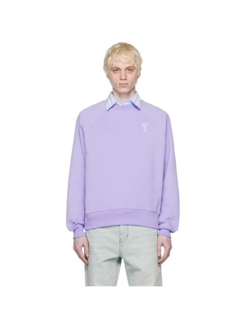 SSENSE Exclusive Purple Ami de Cœur Sweatshirt