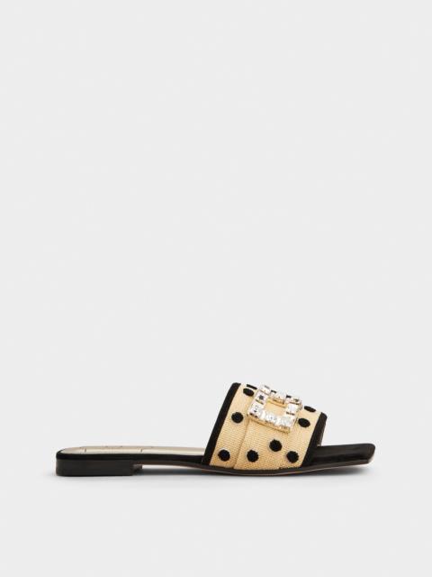 Polka Dot Très Vivier Mules