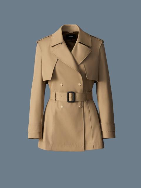 ADVA Mid-Length Buckled Belt Trench
