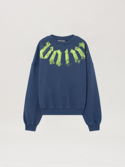 Big Neck Logo Loose Sweatshirt