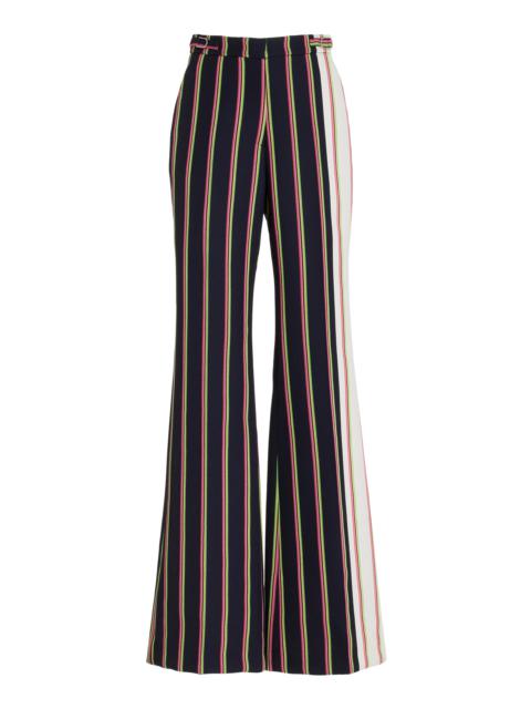 Jones Pant in Multi Striped Wool