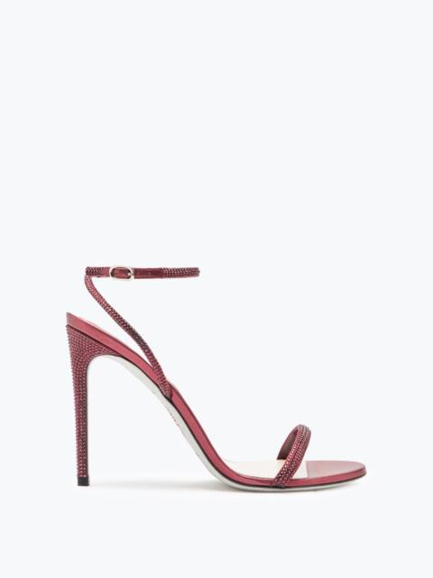 Ellabrita Crystal Wine Red Sandal 105