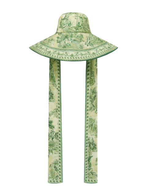 Sara Wide Brim Tie Sunhat