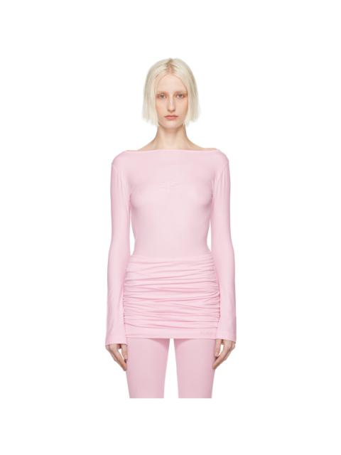 Pink Minimal Justaucorps T-shirt