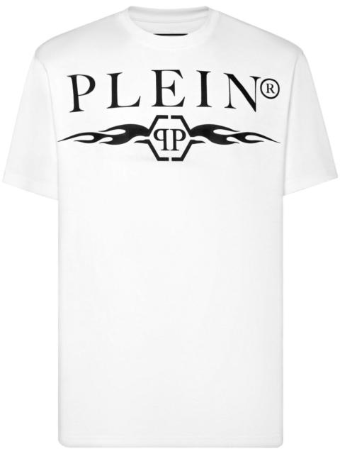 logo print t-shirt