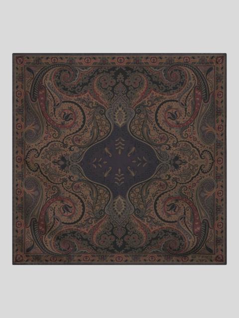 PRINTED SILK POCKET SQUARE