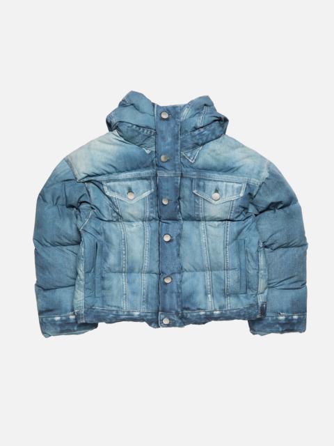 Puffer down jacket - Denim blue