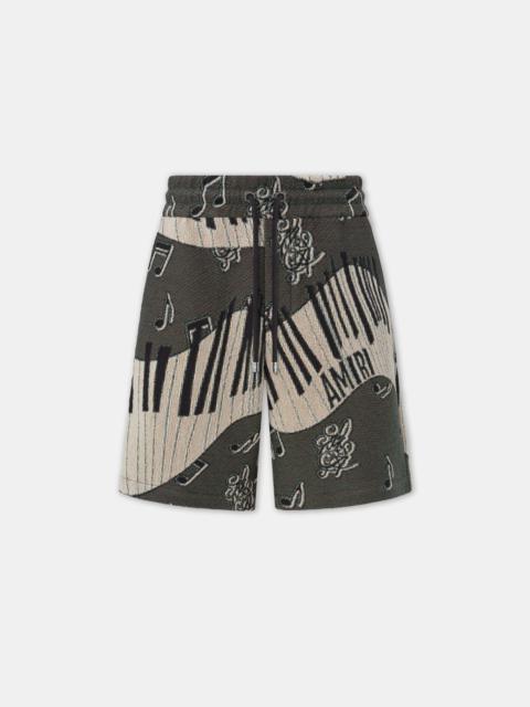 PIANO KEYS TAPESTRY SHORT