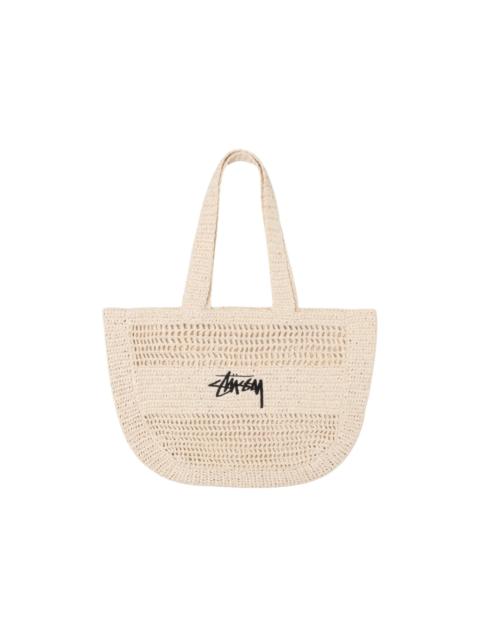 Stussy Woven Tote Bag Ivory