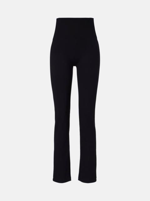 Rio high-rise slim pants