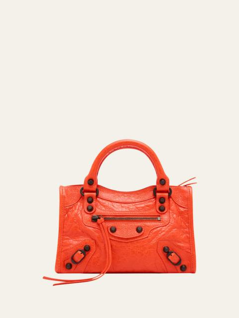 Le City Mini Leather Top-Handle Bag