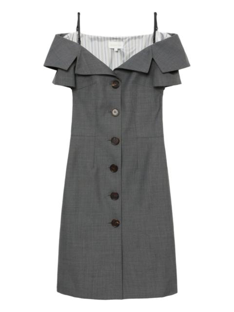 button-up dress