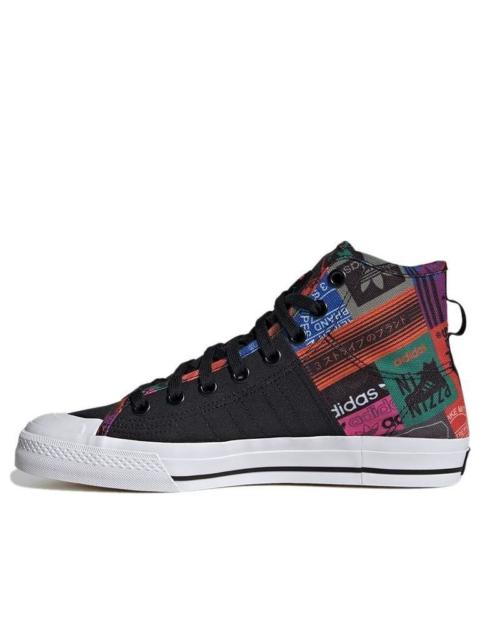 adidas Nizza Hi Rf 'Black Orange' GX2713