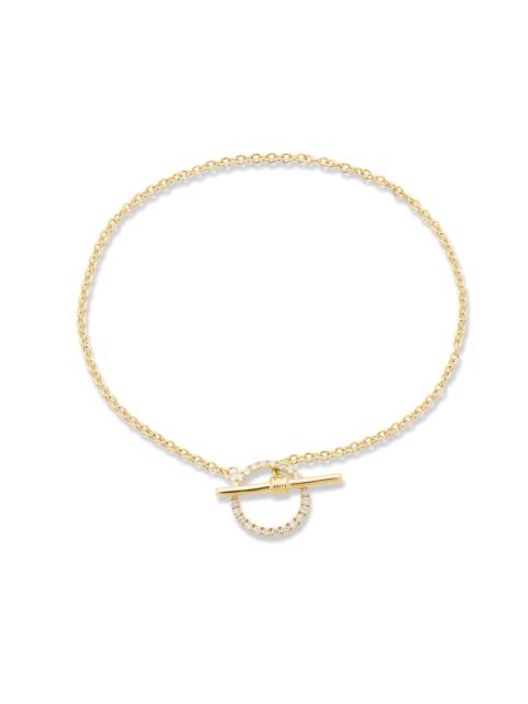 Diamond Toggle Link Bracelet