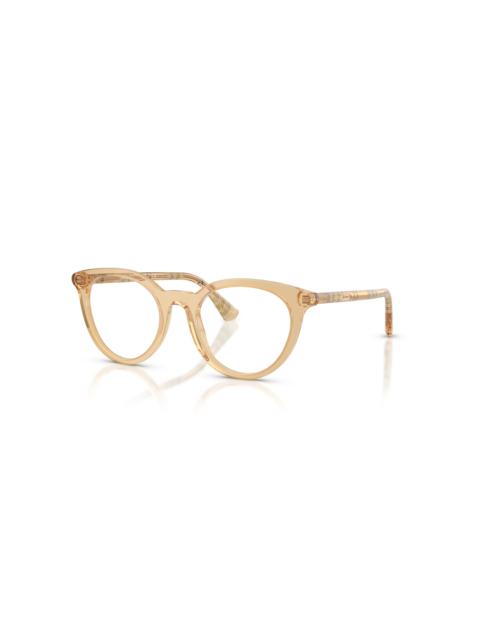burberry 48mm Round optical glasses in Beige at Nordstrom