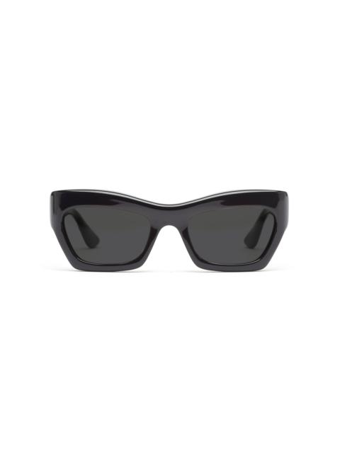 Ayreen Cay-Eye Acetate Sunglasses black