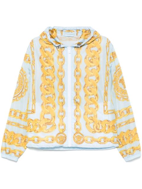 Medusa Chains-print jacket