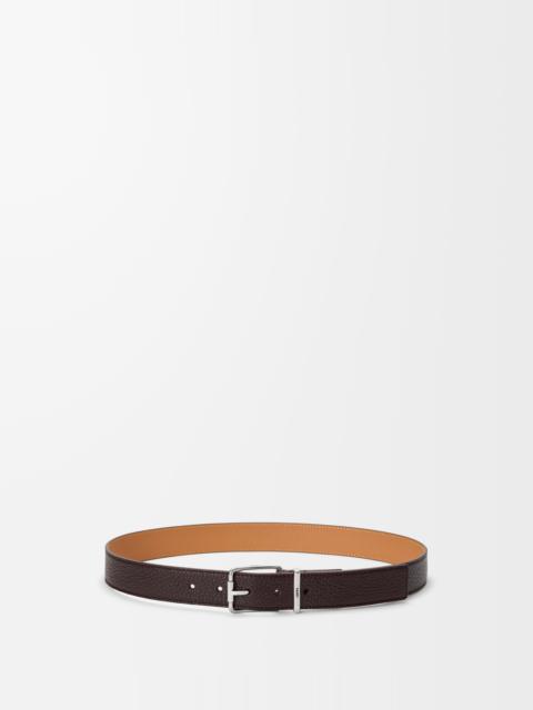Essential belt in supple grained calfskin