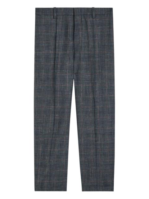 checked trousers