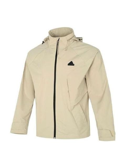 adidas Tech TOP Woven Jackets 'Beige' IP4924