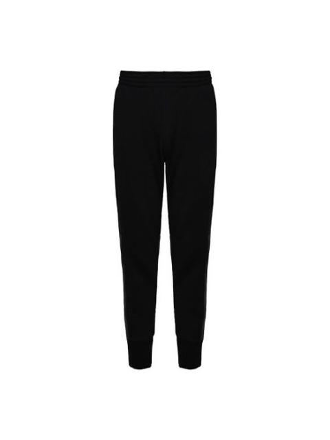 Air Jordan Sw Aj11 Hybrid Logo Loose Fleece Lined Bundle Feet Sports Pants Black 908365-010