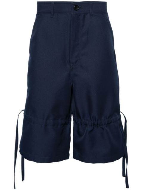 wide-leg bermuda shorts