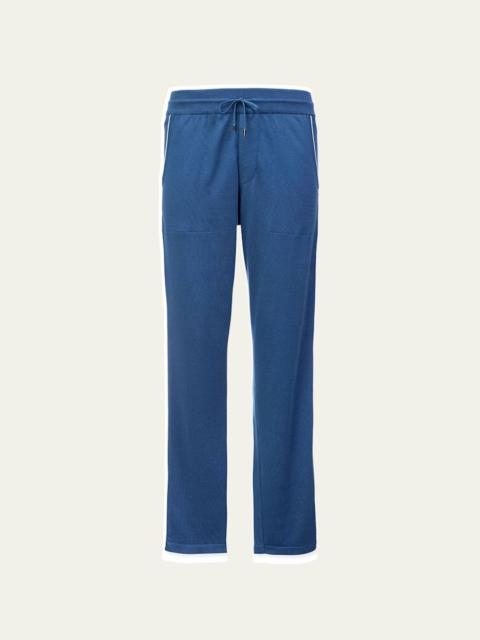 Men's Cashmere Drawstring Leisure Sweatpants