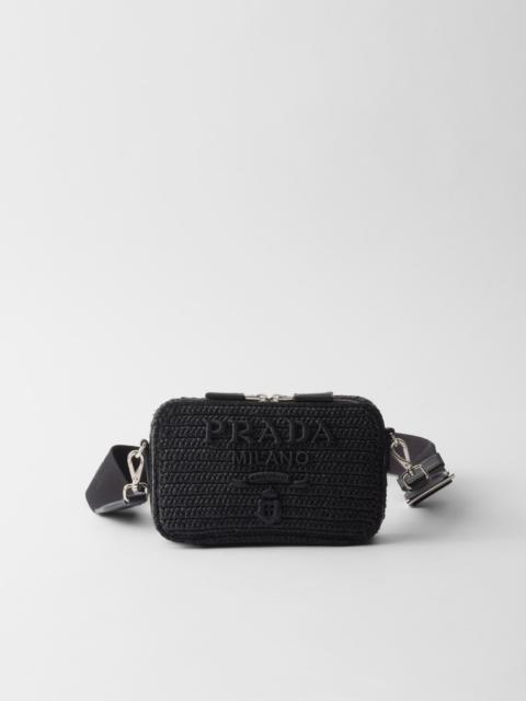 Prada Brique woven fabric bag