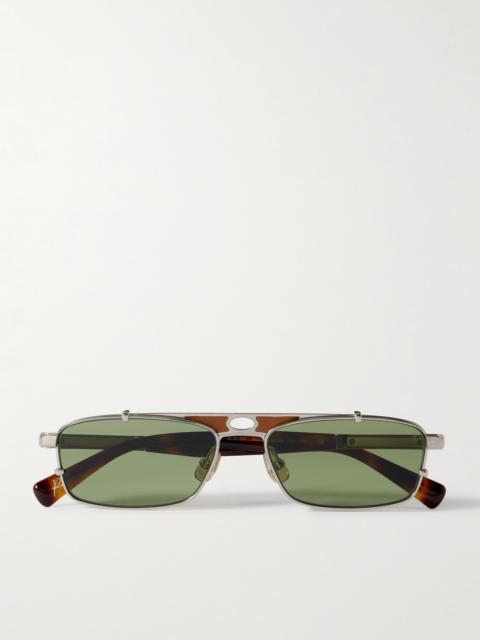 Paloma Aviator-style Acetate And Titanium Sunglasses