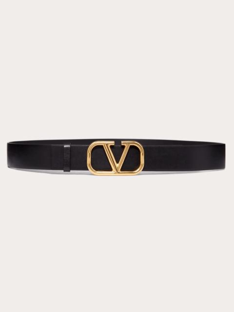 VLOGO SIGNATURE CALFSKIN BELT 40 MM