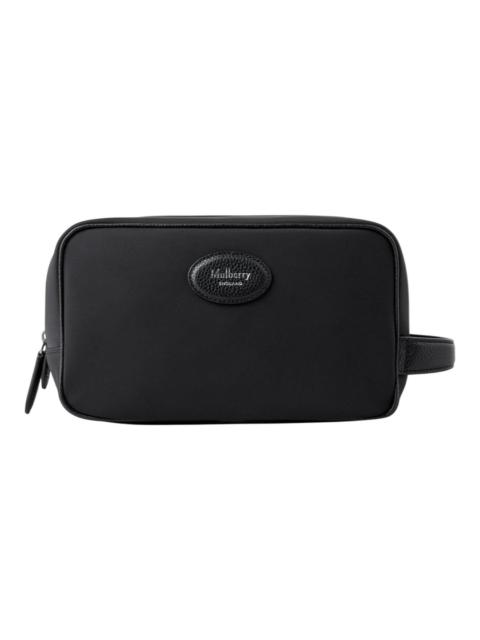 Heritage Wash Case Black Nylon