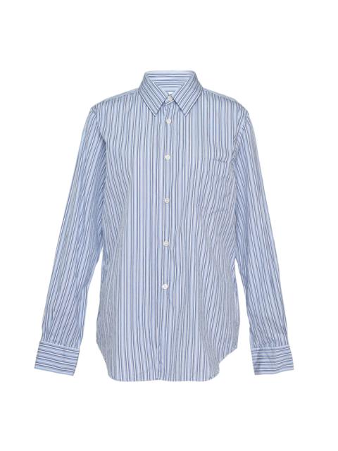 Cotton Broad Stripe Shirt