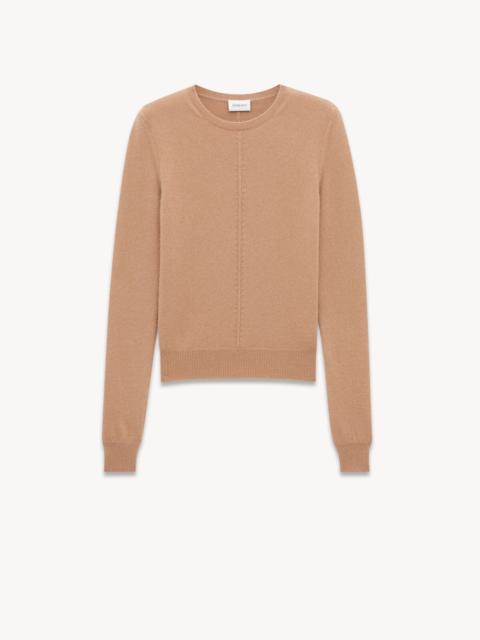 OPENWORK SWEATER IN CASHMERE