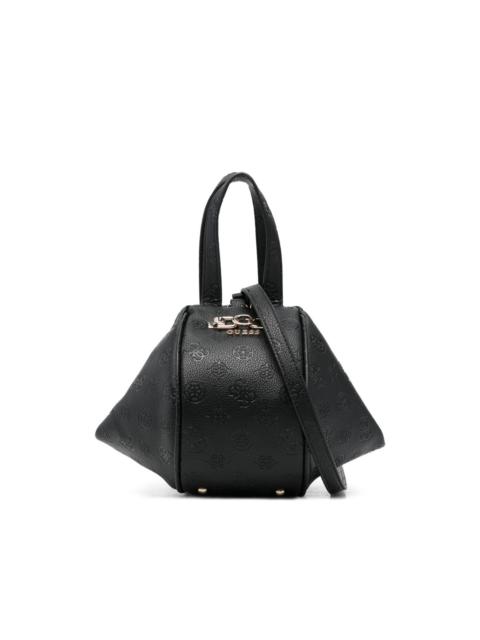 mini Anise embossed geometric tote bag