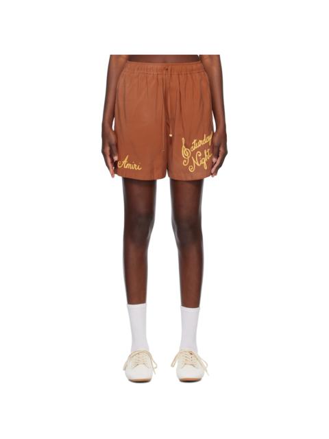 Orange Saturday Night Shorts