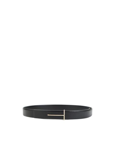 t buckle leather belt