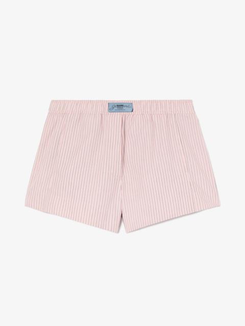 PINK ELASTICATED SHORTS