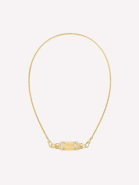 18ct Gold Baby Star Locket Necklace