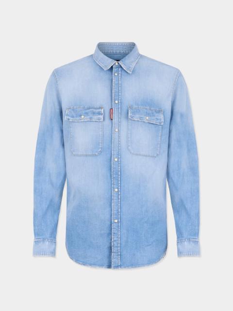LIGHT WASH CANADIAN VINTAGE SHIRT