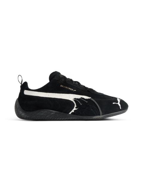 Speedcat Suede Balenciaga in Black/white