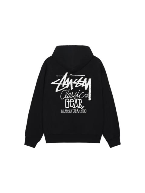Stussy Classic Gear Hoodie Black