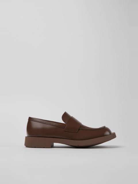 Brown Leather Loafers