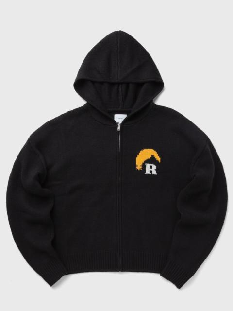 MOONLIGHT KNIT ZIP-UP HOODIE